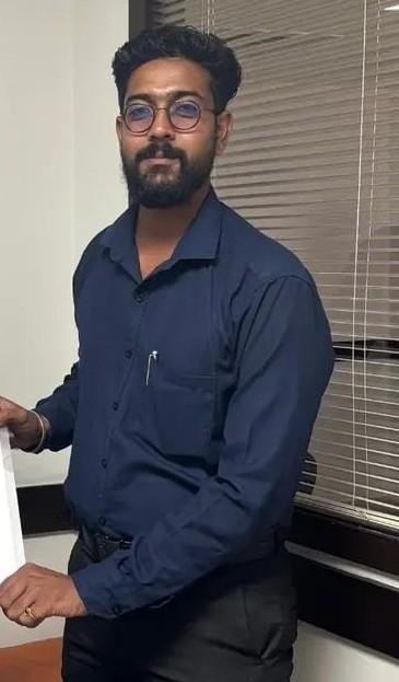 Kaushik Raju at the academy