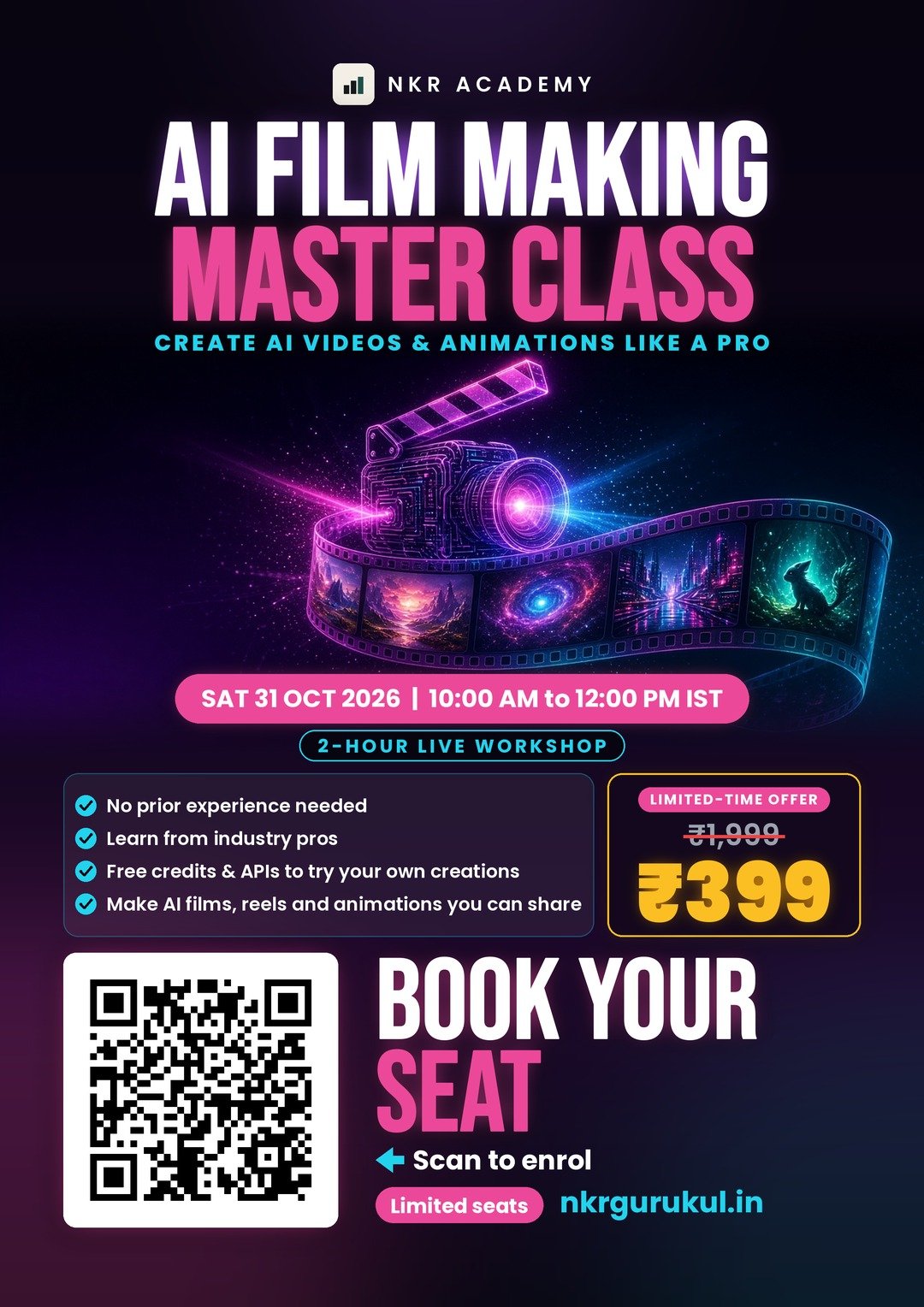 AI Film Making Master Class poster